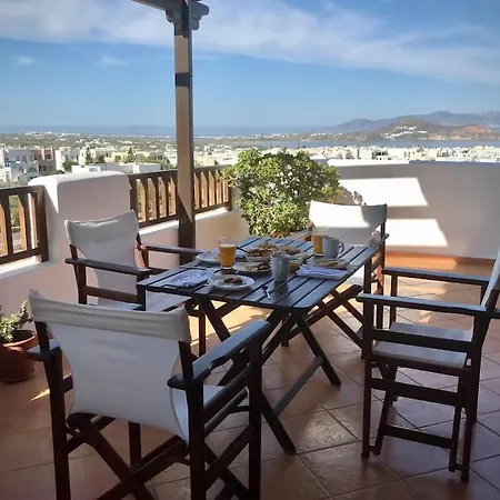 Anemos Penthouse Apartment Naxos City Exterior photo